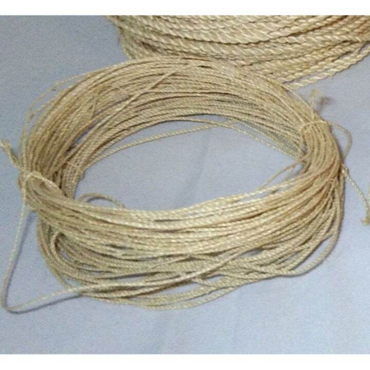 Abaca rope 1.5mm diameter sold per roll (55-57meters in roll) | Lazada PH