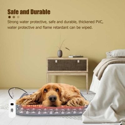 [pets baby] ไฟฟ้า PetPad ความร้อนเสื่อสัตว์เลี้ยงสุนัข BedWarmerWarm เสื่อผ้าห่ม CushionPet ร้อน Pad