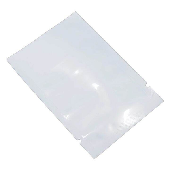 100pcs-clear-white-plastic-open-top-bag-tear-notch-flat-vacuum-seal-food-coffee-tea-storage-packaging-pouches-disposable-pack