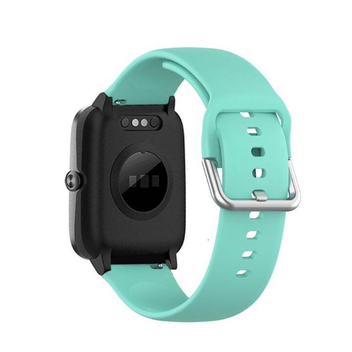 สายนาฬิกาซิลิโคนสำหรับเปลี่ยนใช้ได้กับสมาร์ทวอทช์-id205l-กันน้ำปรับนาฬิกาข้อมือได้