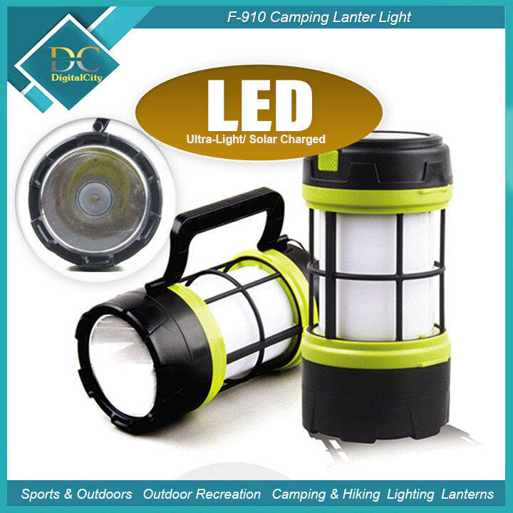 DIGITAL F910 Solar Energy Camping Lantern Light Lazada PH