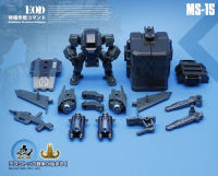 MFT MS15 MS-15 Transformation Diaclone Powered-Suit Power Suit สีดำ Mech Solider Lost Planet Action Figure Collection ของเล่น