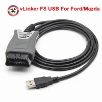 Original Vgate vLinker FS ELM327 For Ford FORScan HS/MS-CAN ELM327 OBD2 Car Diagnostic Scanner Interface Tool OBDII For Mazda