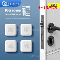 1 10PCS Door Stopper Silicone Handle Bumpers Self Adhesive Mute Anti-Shock Protection Porte Pad Home Improvement Wall Protector