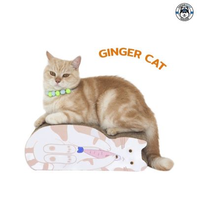 KAFBO Cat scratcher-Ginger cat ที่ลับเล็บแมว ที่ฝนเล็บแมว