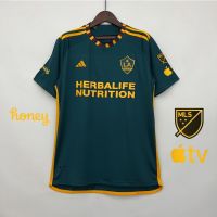 shot goods LA Galaxy awayT-shirt 23/24 new fans issue football jersey kit S-4XL 、Can add your name and number