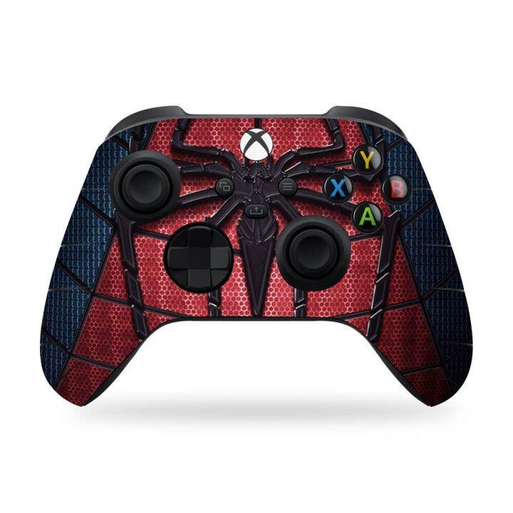 Marvel Spiderman Iron Man Gamepad Cartoon Skin Sticker For Xbox Series ...