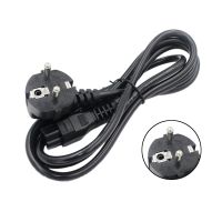 EU European AC Power Cord Euro IEC C5 Power Extension Cable 1.5m Power Cable For Notebook Laptop PC Computer Monitor