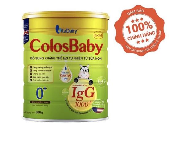 Sữa bột colosbaby gold 0+ 800g - ảnh sản phẩm 1
