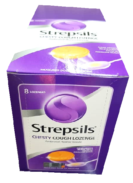 Strepsils Chesty Cough Lozenge (24x8's) Original 