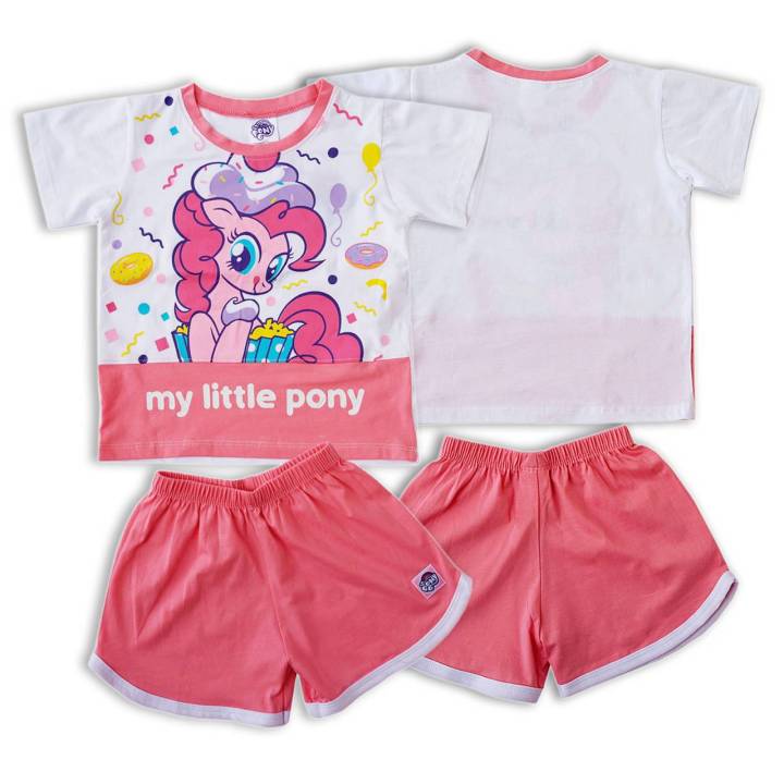 เสื้อกางเกงเด็ก-ผ้าคอตตอน-ลิขสิทธิ์แท้-ลายโพนี่-ผลิตไทย-my-little-pony-ดิสนีย์-ชุดเซ็ต-สำหรับเด็ก-2-4ขวบ