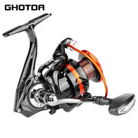 Spinning Fishing Reel 2000-7000 Metal Spool Rock Arm 12KG Power Hard Gear Light &amp; Tough Body