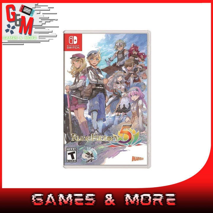 Nintendo Switch Rune Factory 5 English Standard/Earthmate Edition | Lazada