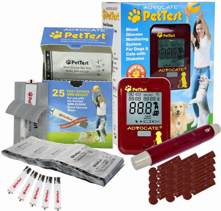 Advocate Pettest PetTest Red Dot Blood Glucose Monitoring System for