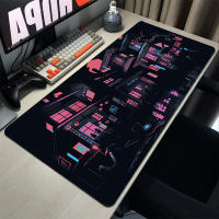 แมวคอมพิวเตอร์เสื่อสไตล์ญี่ปุ่น M Ousepad M Ousepad เล่นเกมน่ารักแผ่นรองเม้าส์ Gamer พรมปูพื้นสีชมพูแป้นพิมพ์เสื่อแผ่นรองเมาส์ที่มีไฟนีออน