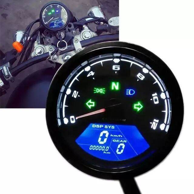 Speedometer Baboon Digital Newtek Full Indikator Spidometer Spido Babon
