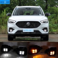 Car bumper headlight for MG ZS daytime light 2020~2022y DRL car accessories LED headlamp for mg zs fog light