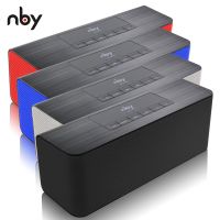 NBY Wireless Bluetooth Speaker 10W Bluetooth 5.0 Super Bass Portable Speaker with Hands-Free Calling Support AUX TF FM Radio
