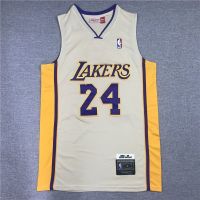 Ready Stock Hot Sale nba Lakers No. 24 Kobe Bryant Beige Quick-Drying Breathable Embroidered Jersey 251965