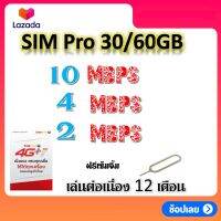 ซิมโปรเทพ 10-4-2  Mbps ไม่ลดสปีด เล่นไม่อั้น +โทรฟรีทุกเครือข่ายได้ แถมฟรีเข็มจิ้มซิม