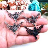 【CC】○๑  5pcs 45x30mm Pendant Gothic Jewelry Making