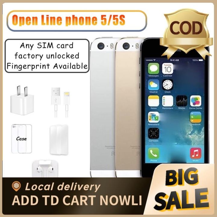 2024 Smartphone 5 5S Second Hand 90 Phone Like New COD Lazada PH   4fc6a30affaab19d4ef2760f0591258a  720x720q80 