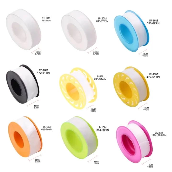 Low Density Pipe Sealant Tape PTFE Water Pipe Tape Shower Head Thread
