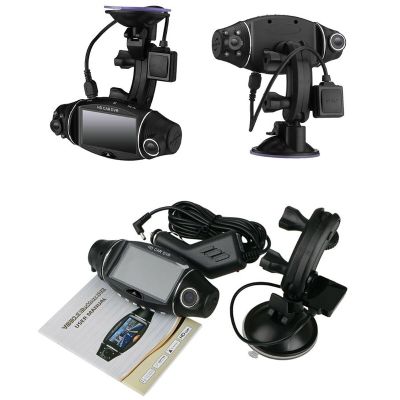 R310F Dual-Lens 1080P กล้องรถยนต์รถขับรถที่บันทึกเครือข่ายสไตล์: ไม่มีการ์ด