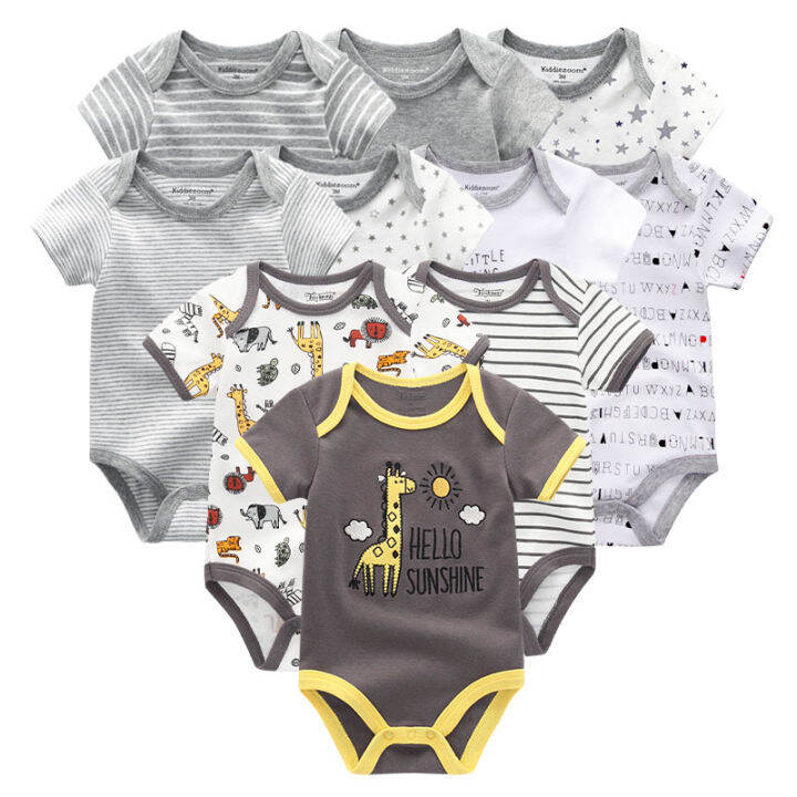 baby-boy-clothes-set-10pcs-solid-newborn-unisex-cotton-jumpsuit-print-baby-girl-clothes-short-sleeve-cartoon-ropa-bebe