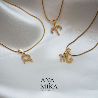 Lucky Zodiac Necklaces/สร้อยคอจี้Zodiac