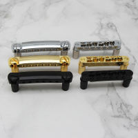 FLEOR Zinc Plated Tune-O-Matic Bridge And Tailpiece Set For LP Guitar,3สีให้เลือก