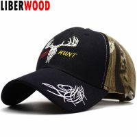 LIBERWOOD Hunting Style Woodland Army Green Camouflage Baseball Hat Cap Deer Hunt Cap Realtree Xtra Camo Hat Fathers Gift