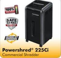 เครื่องทำลายเอกสาร เฟลโล่วส์ Fellowes 225CI-ตัดละเอียด