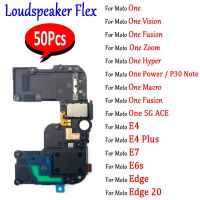 50Pcs Buzzer Ringer ลําโพงดังลําโพง Flex Cable Ribbon สําหรับ Motorola Moto One Vision Hyper Macro Fusion Plus Zoom E6S