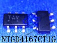 5PCS New Original NTGD4167CT1G  Printing TAV SOT23-6 In Stock