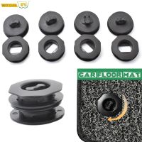 【YF】 4x Universal Car Floor Mat Anti-Slip Clips Holders Sleeves Black Auto Carpet Fixing Grips Clamps Accessories