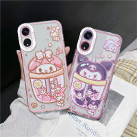 KOSLAM เคสโทรศัพท์การ์ตูนชานมน่ารัก Kulomi สำหรับ OPPO Reno8 T 5G 4G Reno8 Z 5G 4G Reno8 5G 4G Reno8 Pro 5G Reno7 Z 5G Reno7 5G 4G Reno7 Pro 5ปลอกโทรศัพท์มือถือ TPU นิ่มดีไซน์ใหม่5G Reno6 Z 5G Reno6 5G 4G 6Pro 5G Reno5 Pro 5G