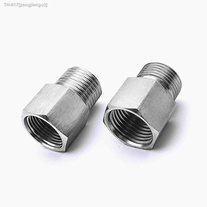 m10-14-20-1-8-1-4-3-8-1-2-bsp-npt-female-male-stainlessl-reducer-bushing-pipe-fitting-connector-coupler-high-pressure-gauge