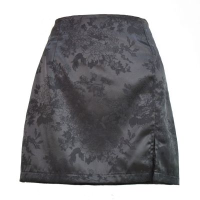 【CC】✴  New In Floral Side Split Skirt 2023 Waist Bodycon Skirts Streetwear Jupes