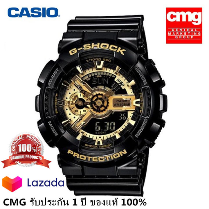 ของแท้-100-casio-g-shock-รุ่น-ga-110gb-1adr-นาฬิกาข้อมือผู้ชาย-สายเรซิ่น-จัดส่งพร้อมกล่องคู่มือใบประกันศูนย์cmg-1ปี