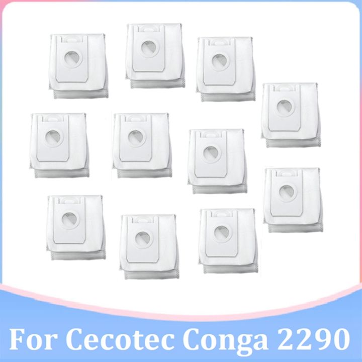 11pcs-garbage-bags-for-cecotec-conga-2290-robot-vacuum-cleaner-spare-parts-replacement-accessories