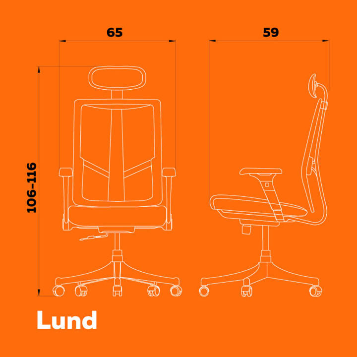 ergotrend-เก้าอี้เพื่อสุขภาพเออร์โกเทรน-รุ่น-lund
