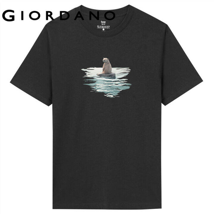 giordano-men-nature-heart-series-t-shirts-cotton-cute-print-tshirts-summer-short-sleeve-crewneck-casual-fashion-tee-91093127-vnb