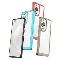 เคสป้องกันแบบเต็มรูปแบบกันกระแทกกรอบซิลิโคนสำหรับ Huawei Nova 9 10 11i Pro PC ที่โปร่งใสพิเศษ + กรอบซิลิโคน