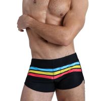 Swimwear Men Strip Swim Briefs Boxer Sexy Surfing Board Shorts Beach Trunks Quick Dry Swimsuits Bathing Suits Bikini Underwear Swimwear