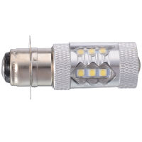 Bokali 1x h6m p15d 20smd 80 วัตต์สีขาว LED หลอดไฟหน้าสำหรับรถจักรยานยนต์รถ ATV YAMAHA