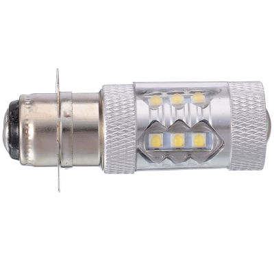 Bokali 1x h6m p15d 20smd 80 วัตต์สีขาว LED หลอดไฟหน้าสำหรับรถจักรยานยนต์รถ ATV YAMAHA