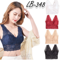 Lady shop บราลูกไม้ ชุดชั้นในลูกไม้ สายเดี่ยว ชุดชั้นในสตรี LB-348