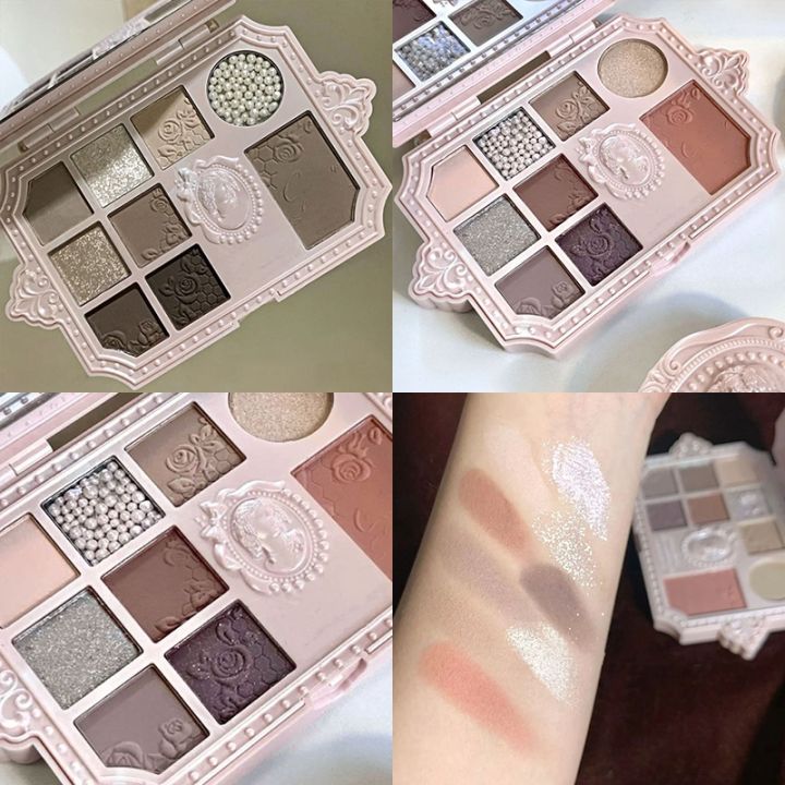 new-relief-rose-eye-shadow-plate-earth-color-matte-repair-blush-highlight-powder-eye-shadow-makeup-palette-rose-earth-colors