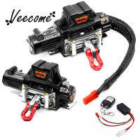 【 Veecome✨】รถ RC กว้านไฟฟ้าเครื่องกว้านโลหะอุปกรณ์เสริมที่อัพเกรดแล้วเข้ากันได้กับ SCX 10 90046 D90 Traxxas TRX4 REDCAT